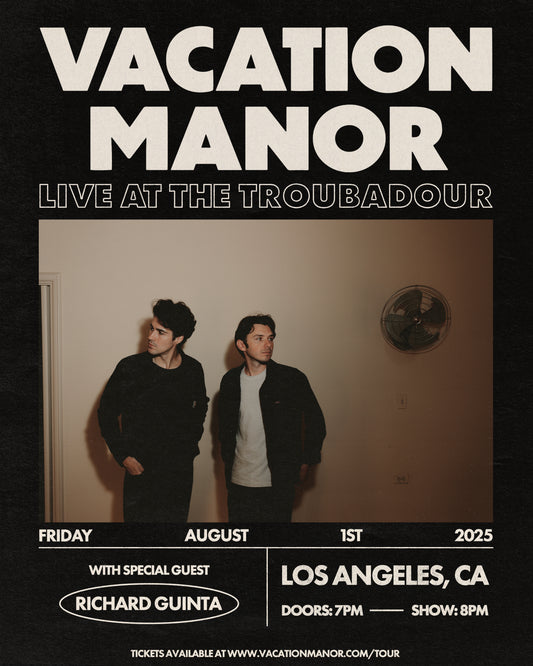 Troubadour Show Poster
